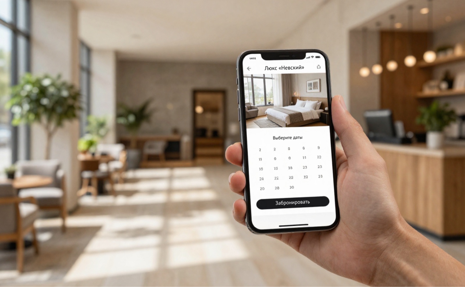 Example hotel website